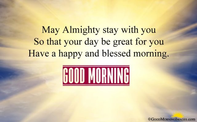 Happy and Blessed Religious Morning Wishes Sms