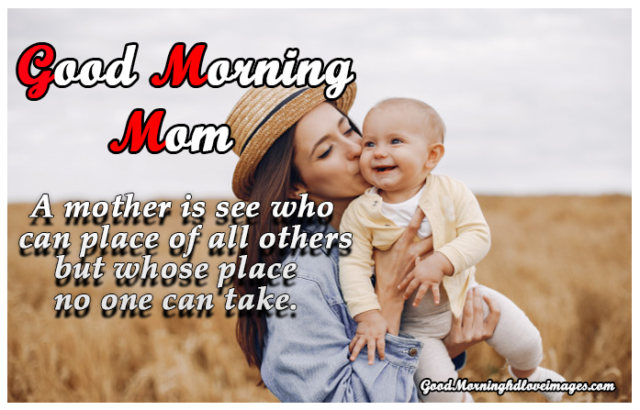 Heart Touching Good Morning Wishes Image Photo For Mom