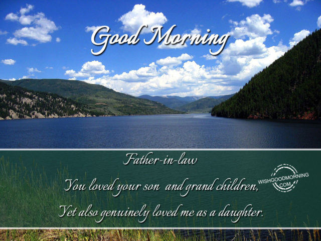 Good Morning Father In Law 1