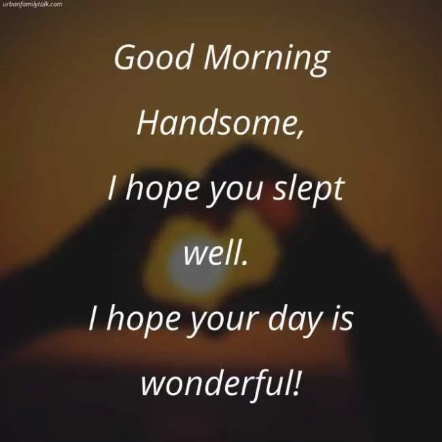 good morning wishes for him