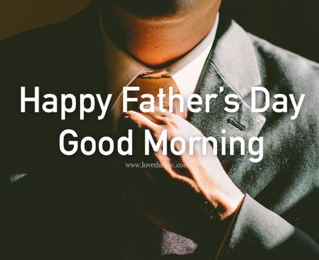 355347 Necktie Happy Fathers Day Good Morning
