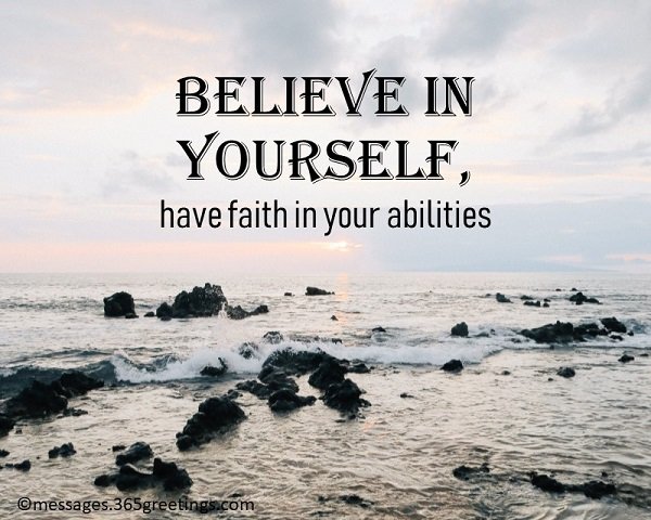 Believe In Yourself