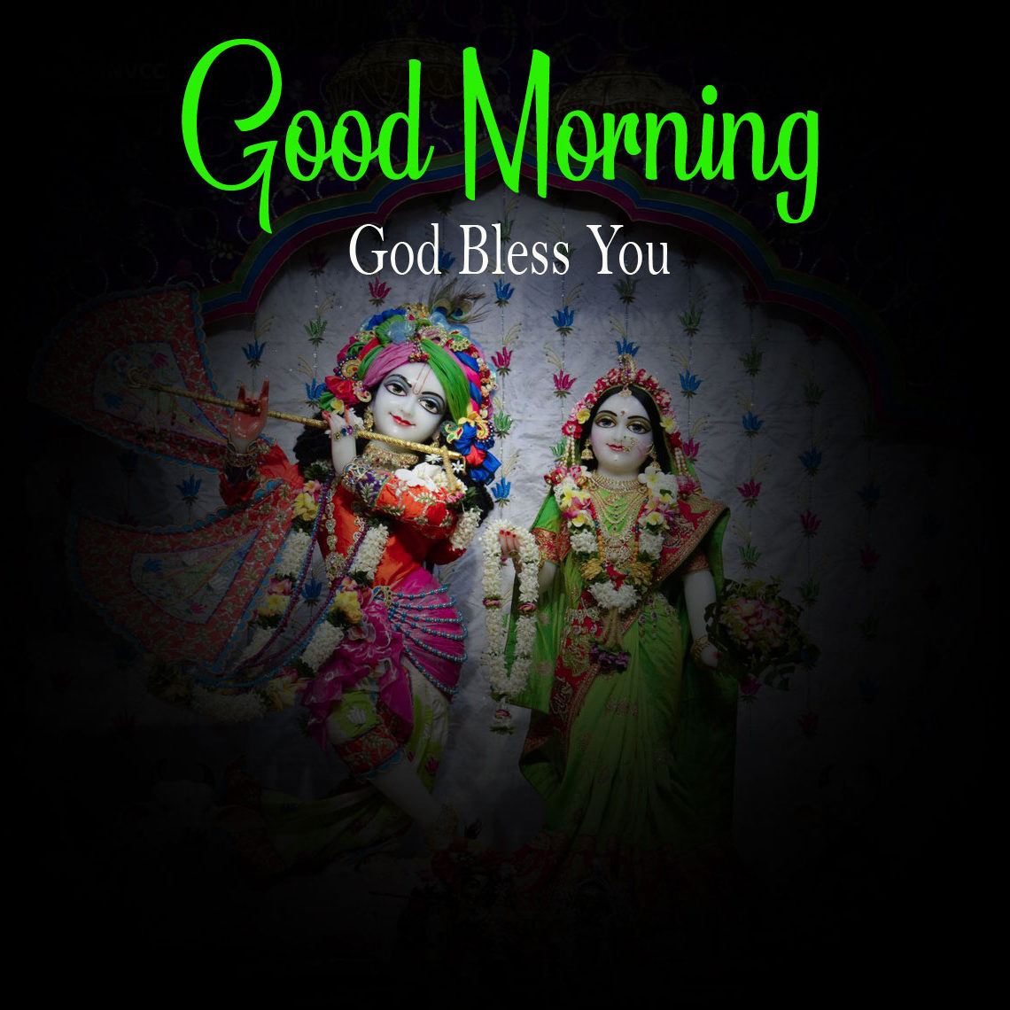190+ Good Morning Krishna Images, Wishes & Status - Good Morning ...