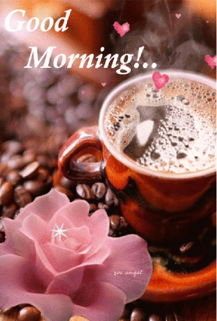 359096 Heart Good Morning Coffee