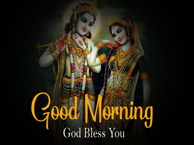 Beautiful Radha Krishna Good Morning Images Pictures Full Hd
