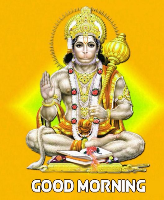 Free Hd Hanuman Ji Good Morning Image Wallpaper Download