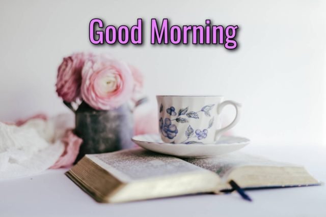 Good Morning Coffee And Rose