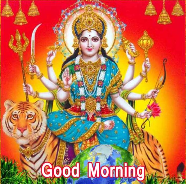 Good Morning Images With Durga Ji
