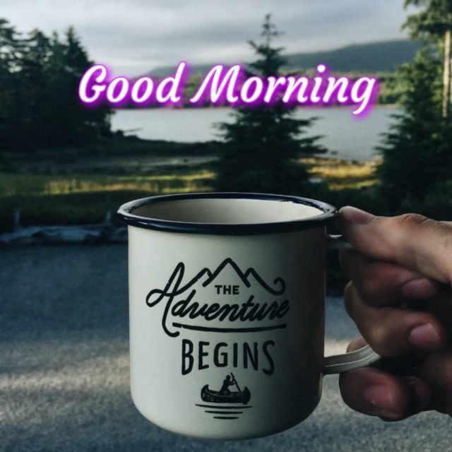 Good Morning Wishes With Coffee Cup