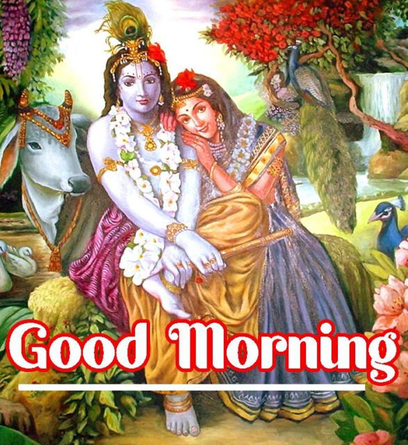 Good Morning Krishna Images Wishes12