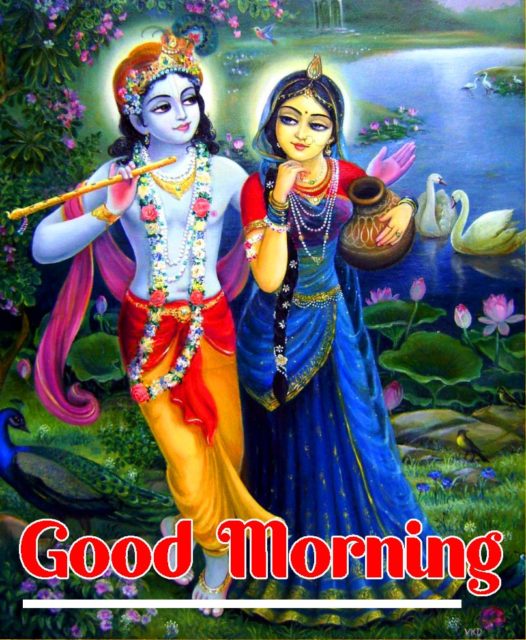 Good Morning Krishna Images Wishes5