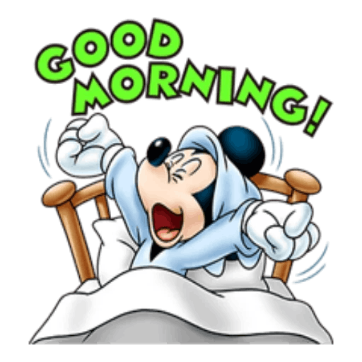 Good Morning Stickers 4