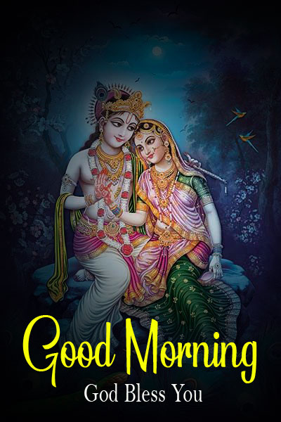 Latest Radha Krishna Good Morning Images Photo For Download
