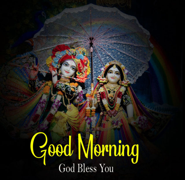 Latest Radha Krishna Good Morning Images Wallpaper Free Hd 2