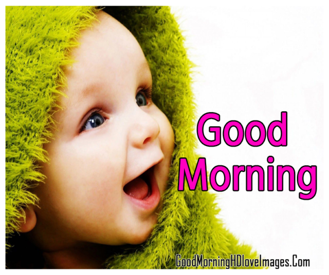 Lovable Good Morning Baby Images And Pictures For Whatsapp