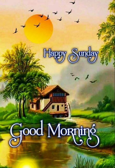 Nature Village Good Morning Images1