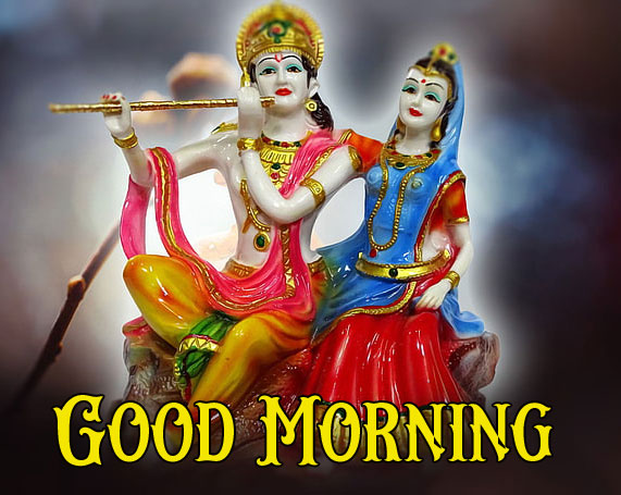 Full Hd Latest Radha Krishna Good Morning Images
