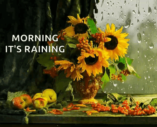 Good Morning Its Raining
