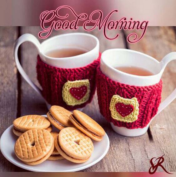 Good Morning Tea Cup Image