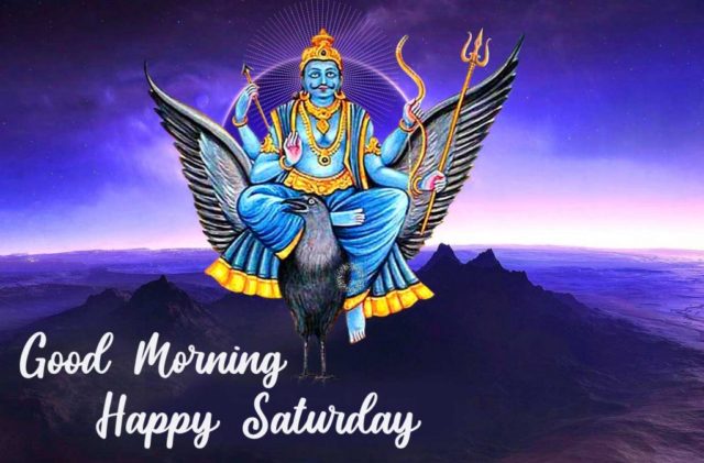 Beautiful Shani Dev Happy Satuirday And Good Morning Wallpaper 1024x673 1