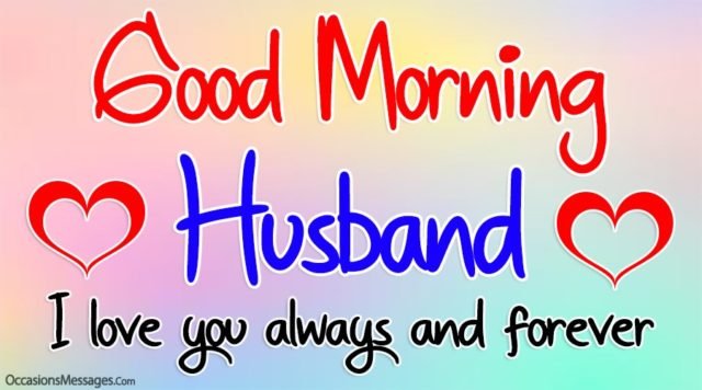 Good Morning Husband Featured