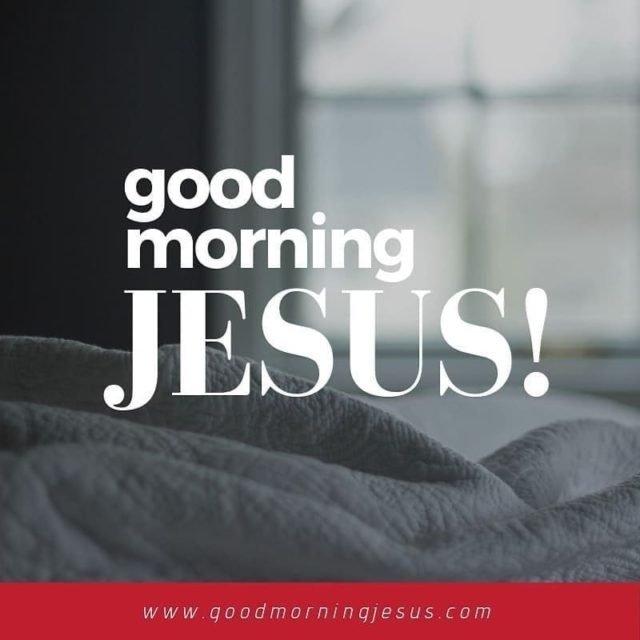 Good Morning Jesus Images 1