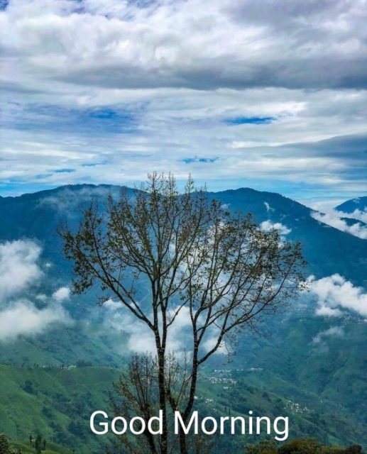 Morning Greeting Mountains Photos Greetings Images