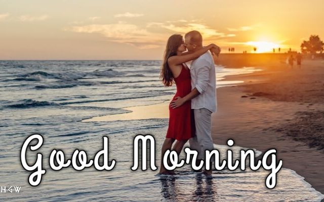 Romantic Good Morning Couple Kiss Images