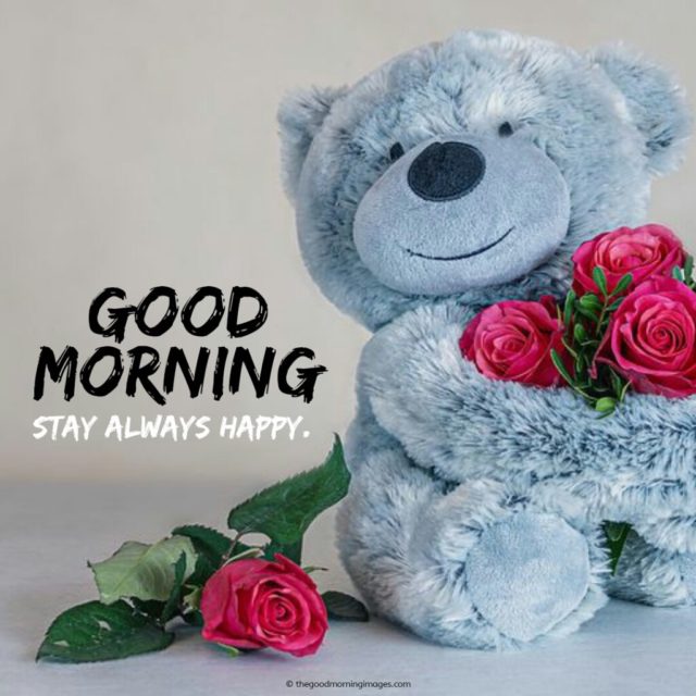 Good Morning Images With Teddy Bear 1 1 1024x1024