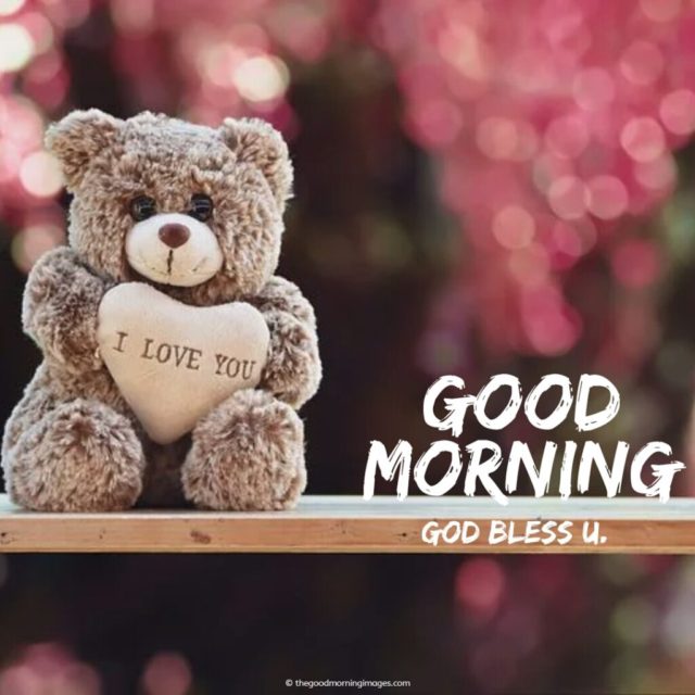Good Morning Teddy Bear Images I Love You 1024x1024