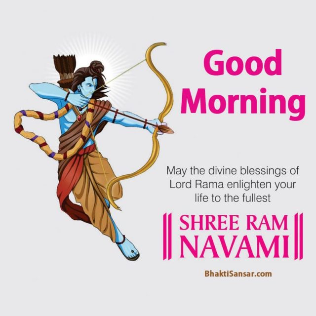 Ram Navami Good Morning Image