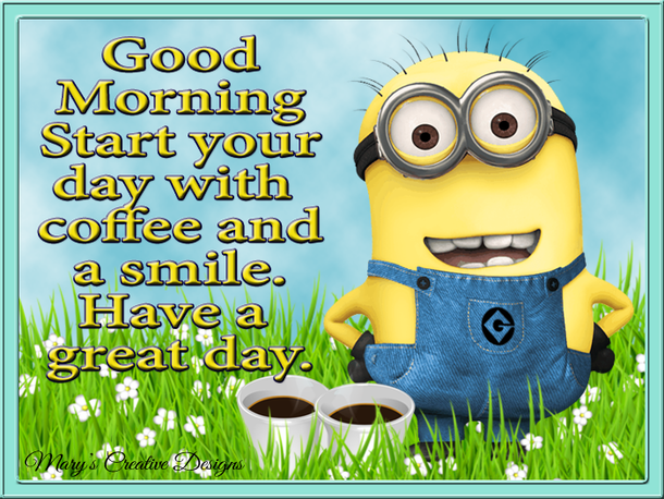 Minion Good Morning Wishes11