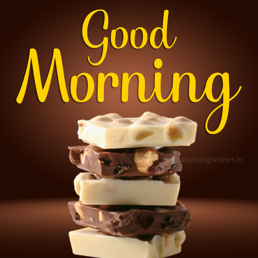 Good Morning Chocolate Wishes, Gifs and Images