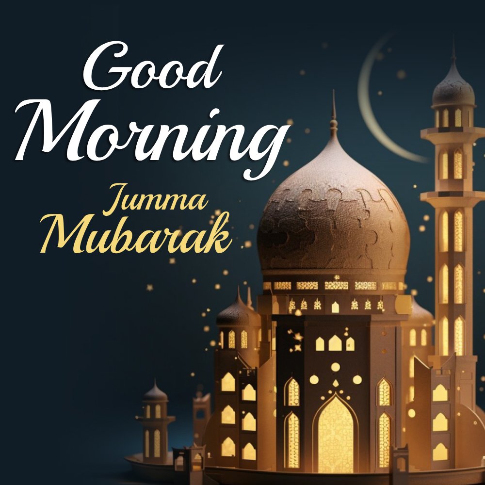 Good Morning Jumma Mubarak Wishes, Gifs and Images