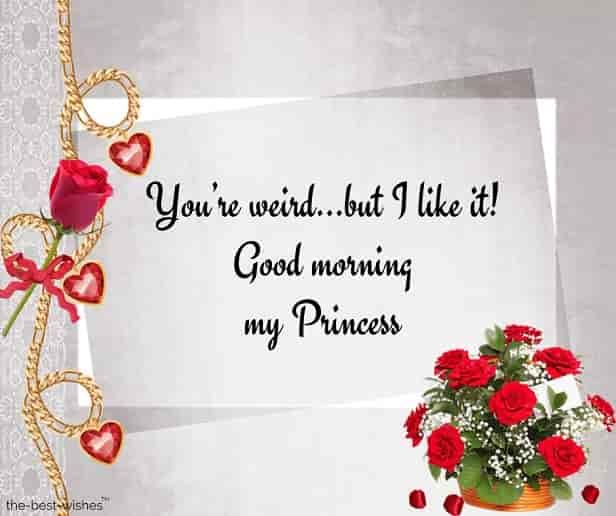 good morning princess images
