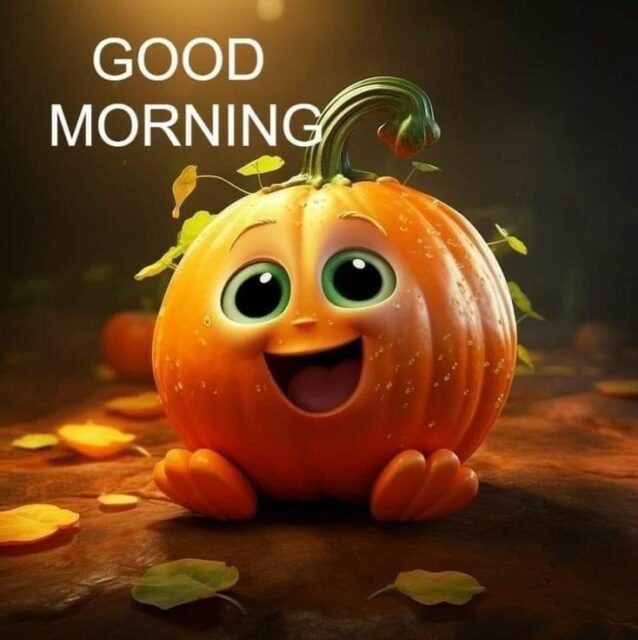 Good Morning Pumpkin Images